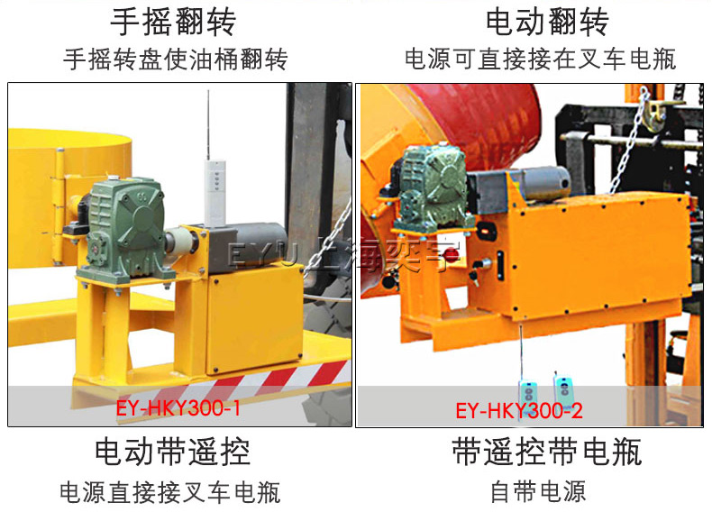 叉車倒桶機